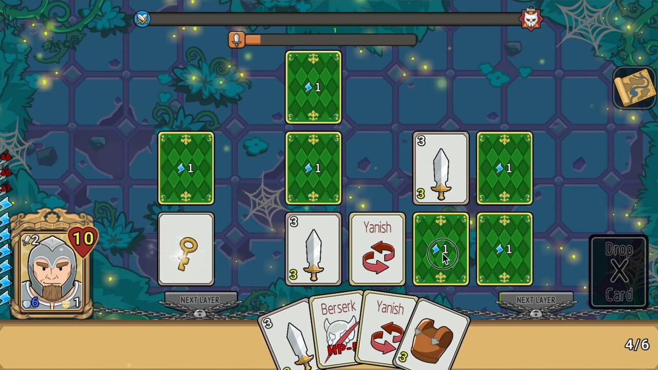 Brave Hero: Puzzle Dungeon Card