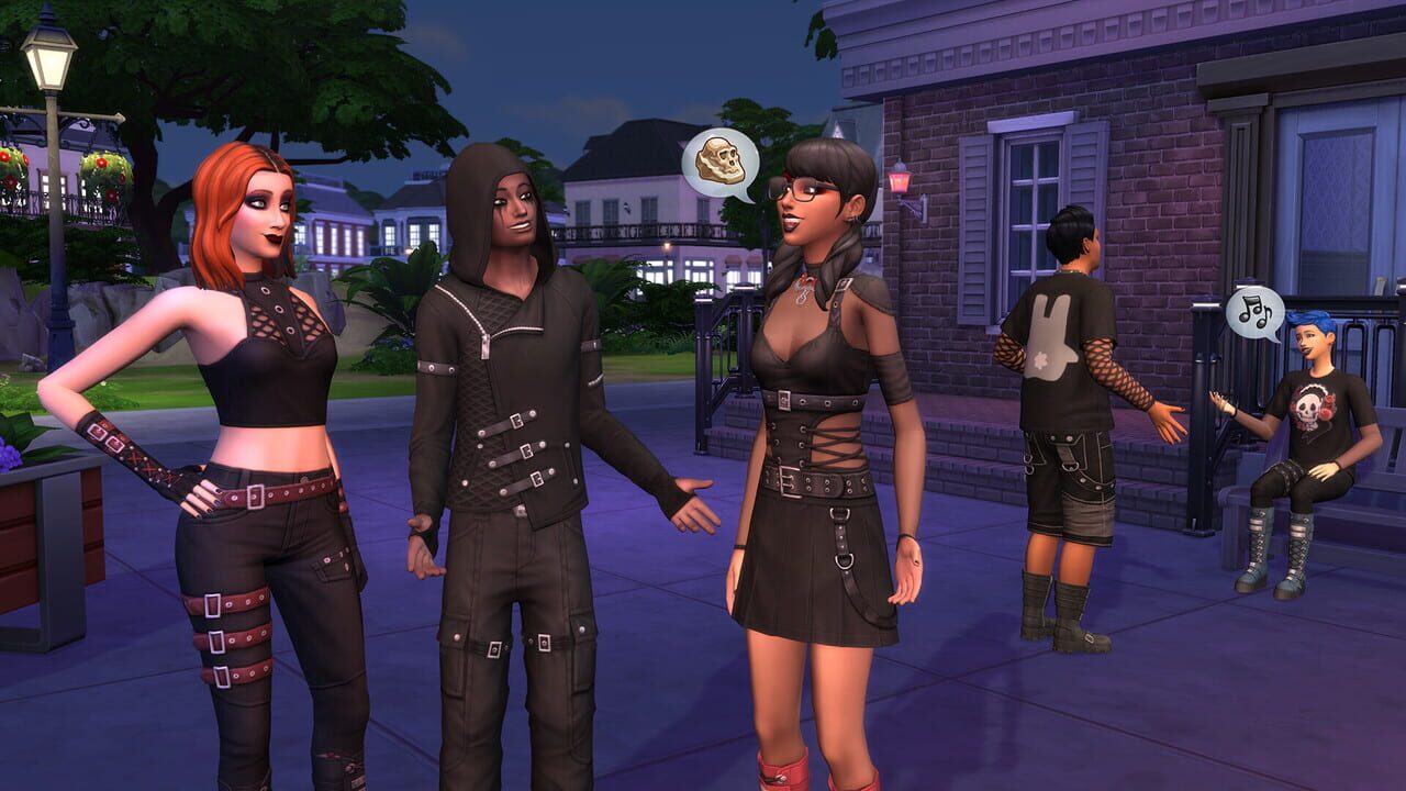 The Sims 4: Goth Galore Kit