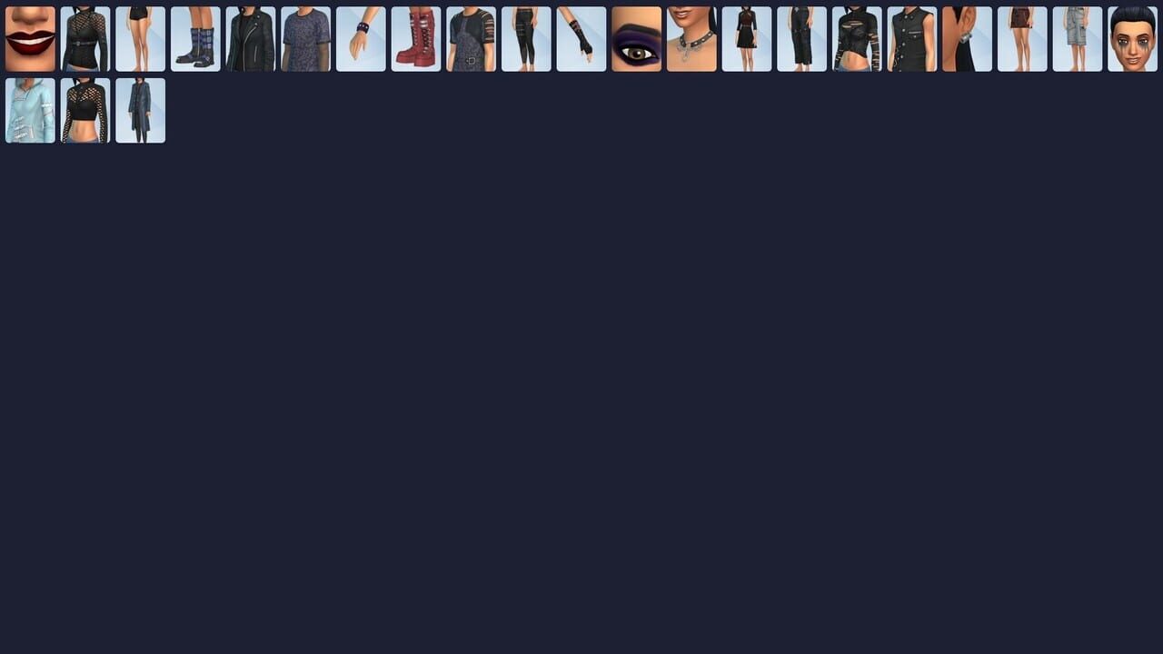 The Sims 4: Goth Galore Kit