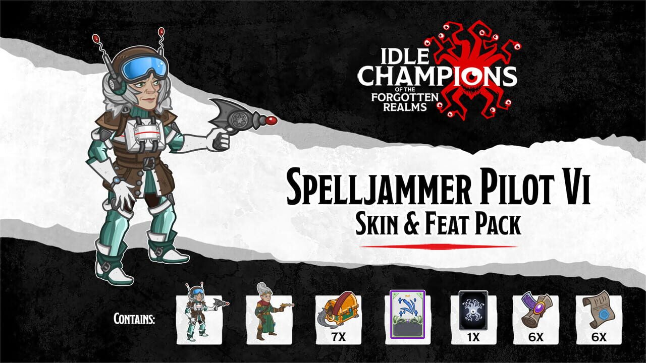 Idle Champions: Spelljammer Pilot Vi Skin & Feat Pack