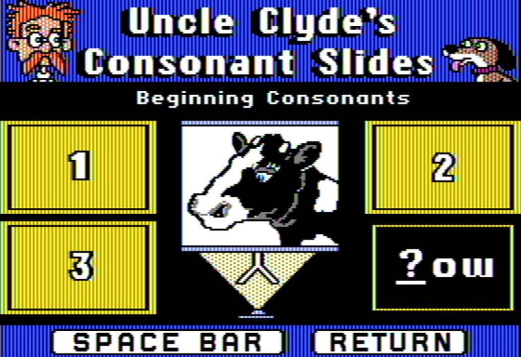 Uncle Clyde’s Consonant Slides