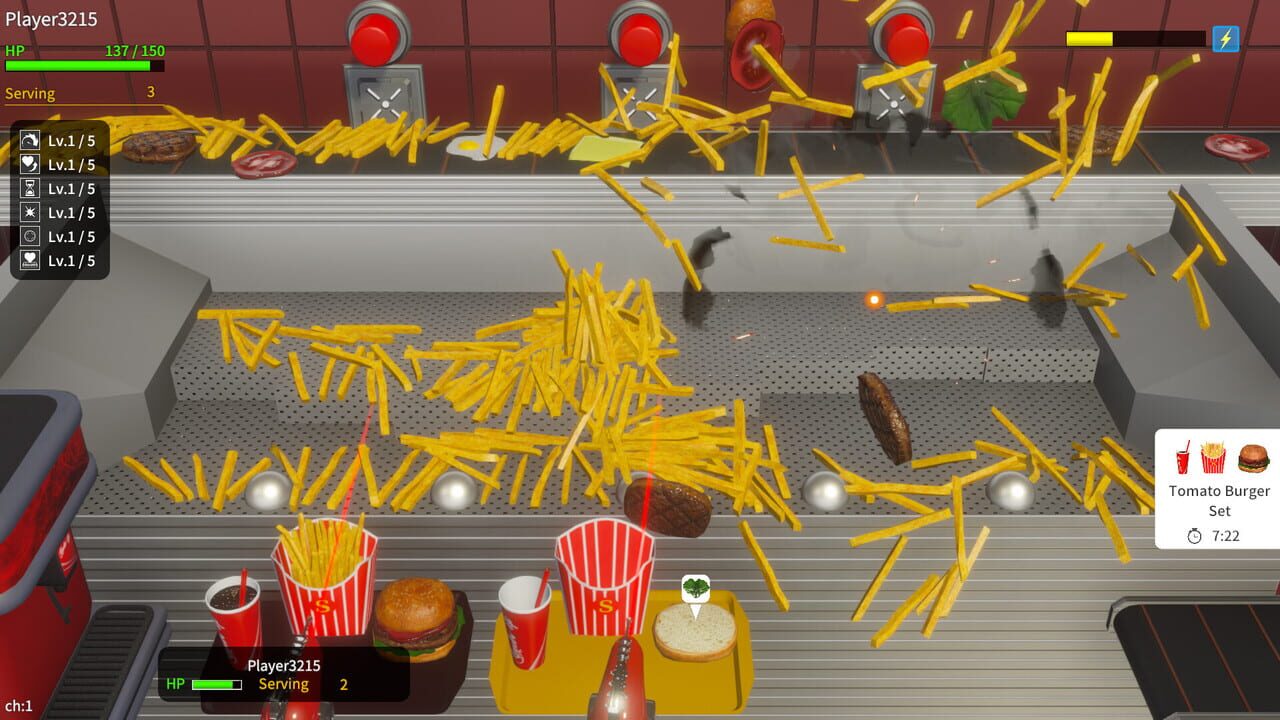 French Fries Pusher Friends