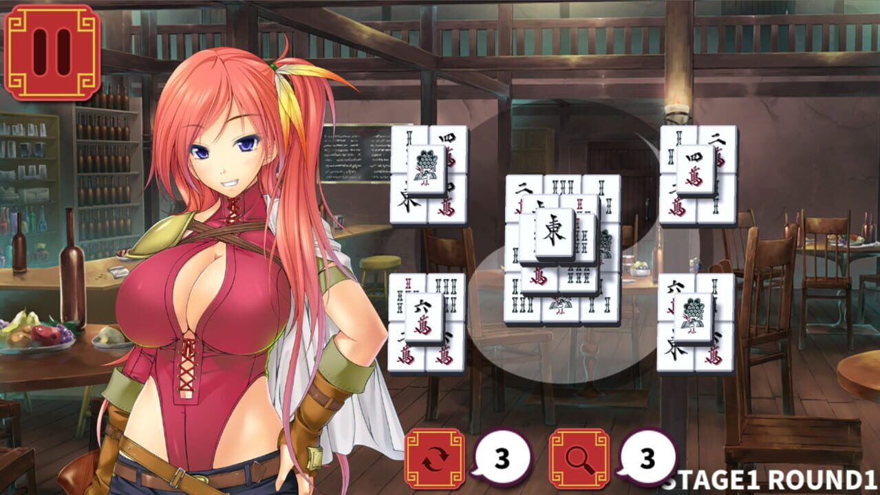Mahjong Strip Solitaire: Harem Guild