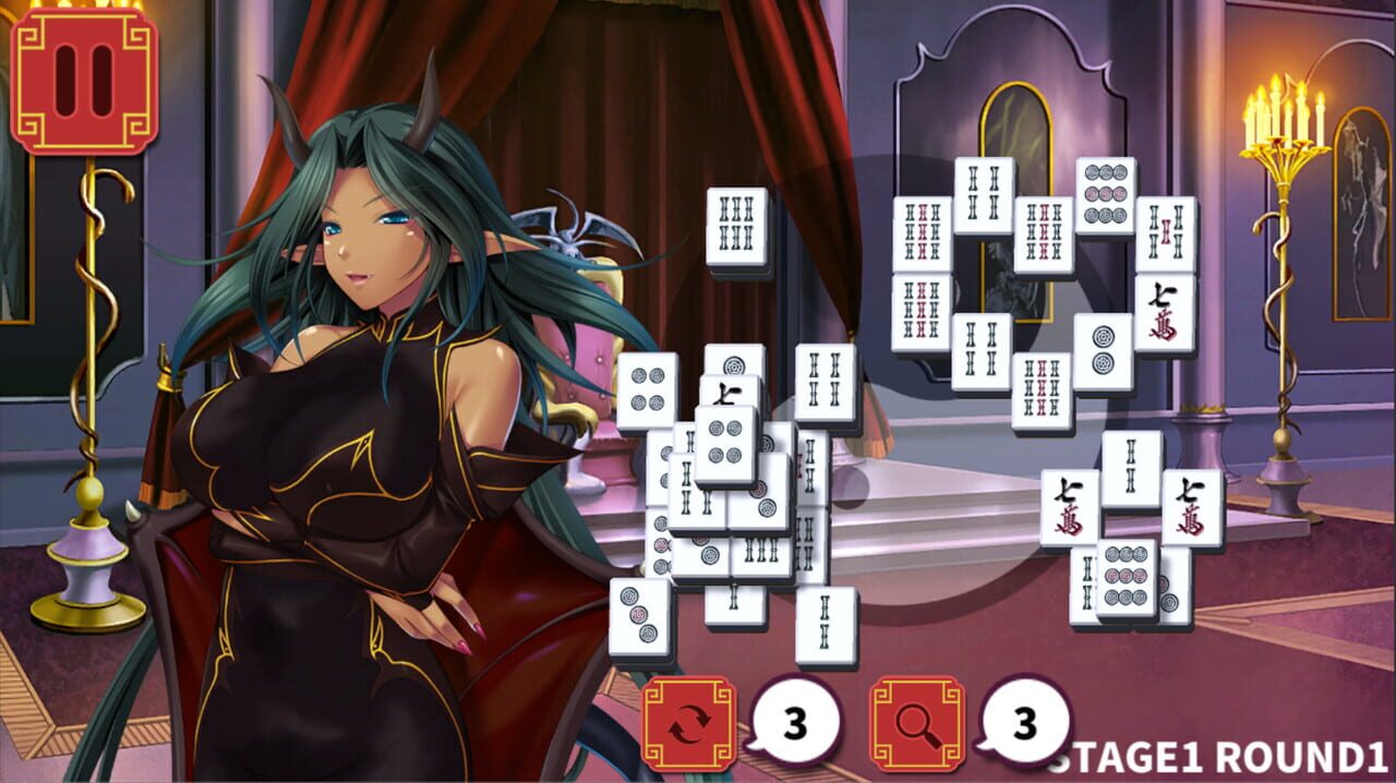 Mahjong Strip Solitaire: Harem Guild