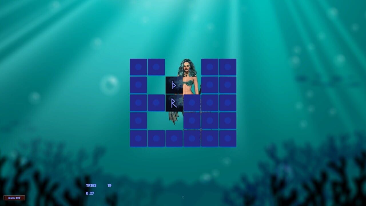 Memory Puzzle: Mystery Mermaids