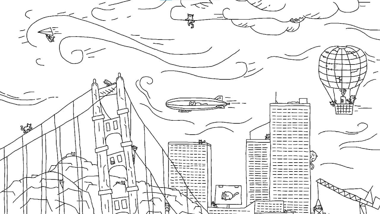 Looking For Cats In a Badly Drawn City