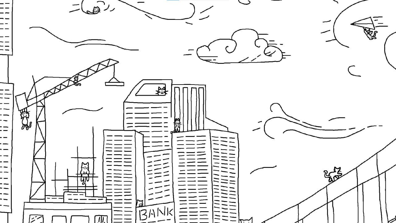 Looking For Cats In a Badly Drawn City