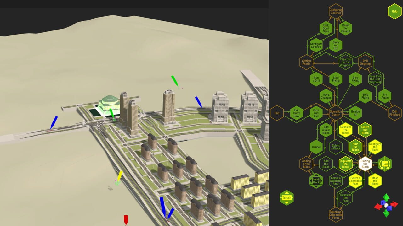 Building Block Cities: Fire Copter Drills
