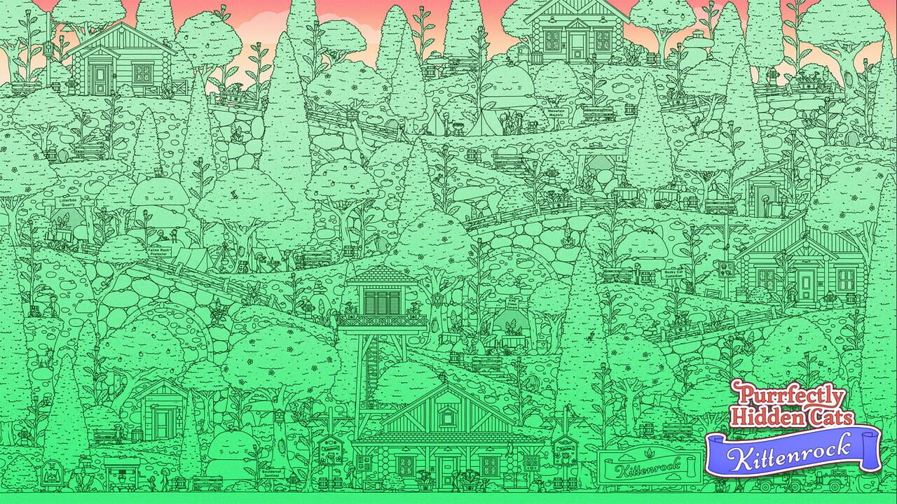 Purrfectly Hidden Cats: Kittenrock