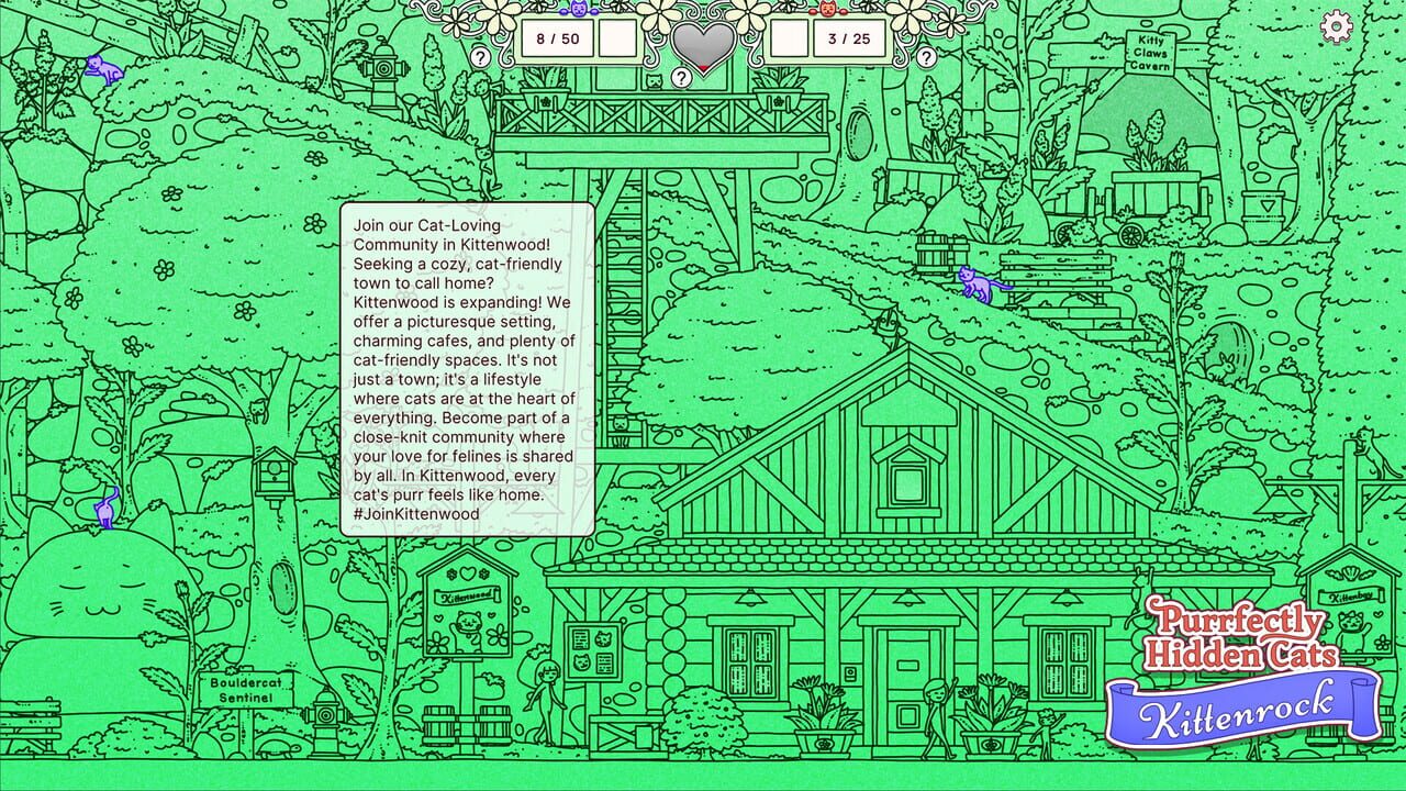 Purrfectly Hidden Cats: Kittenrock