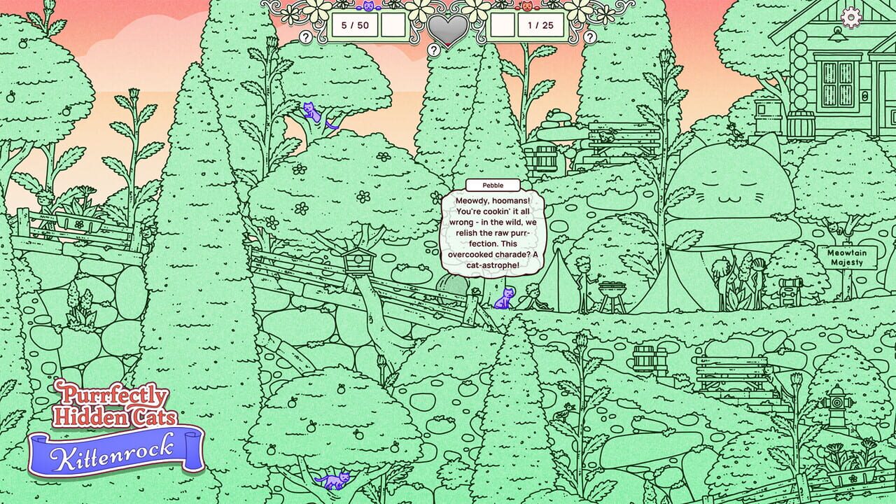 Purrfectly Hidden Cats: Kittenrock