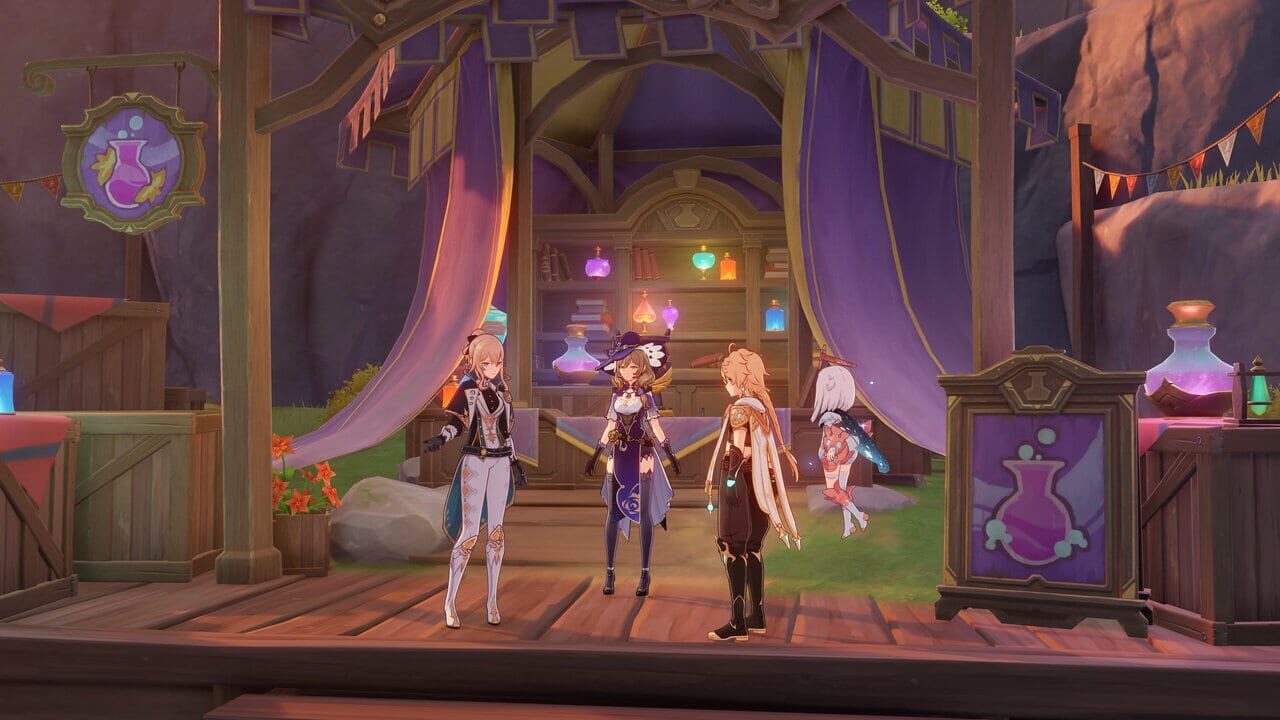 Genshin Impact: Blades Weaving Betwixt Brocade