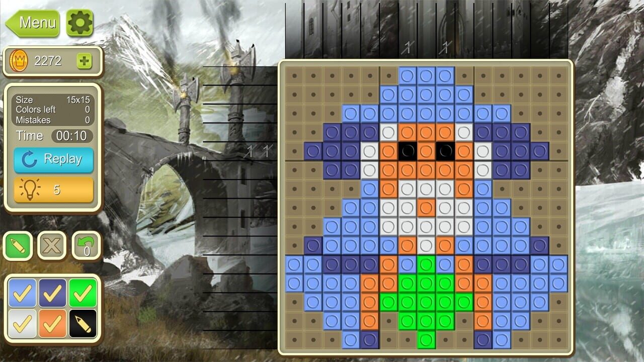 Simple Mosaics: Nonogram Puzzles