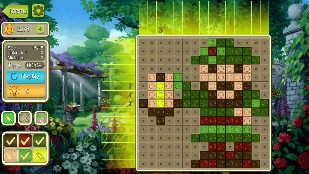 Simple Mosaics: Nonogram Puzzles