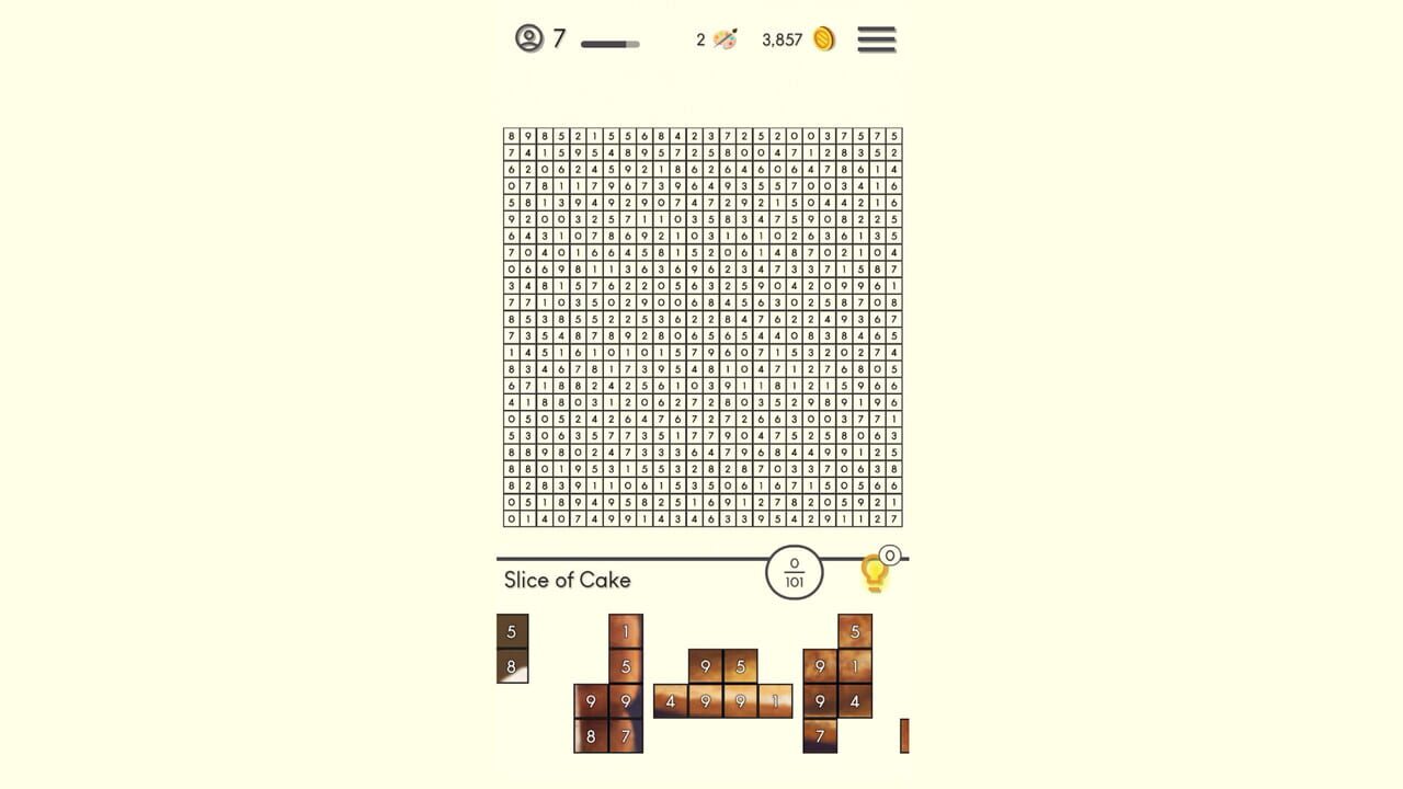 Color Hunt: Number Jigsaw Puzzle