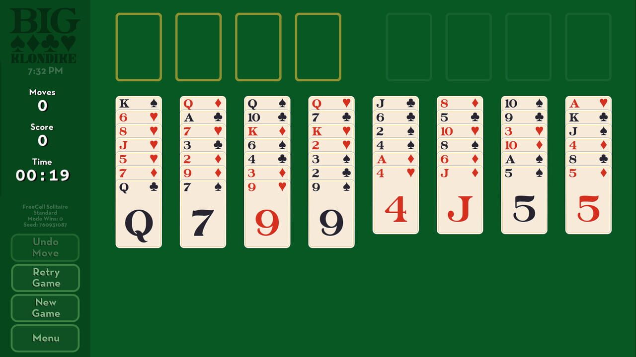 Big Klondike: FreeCell Solitaire