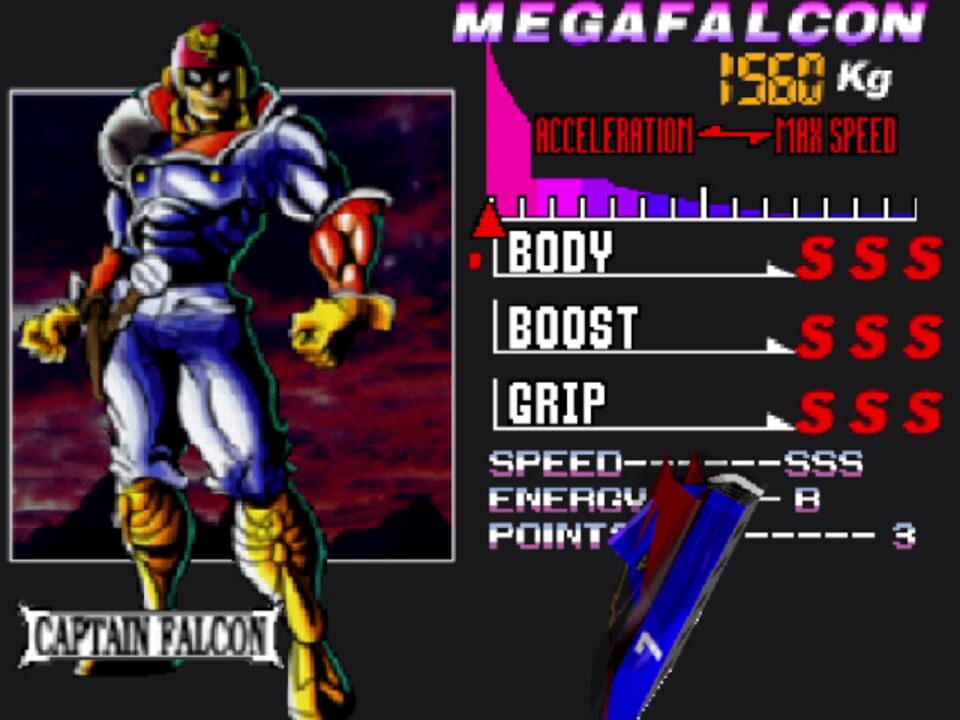 F-Zero GX Demake Overdrive