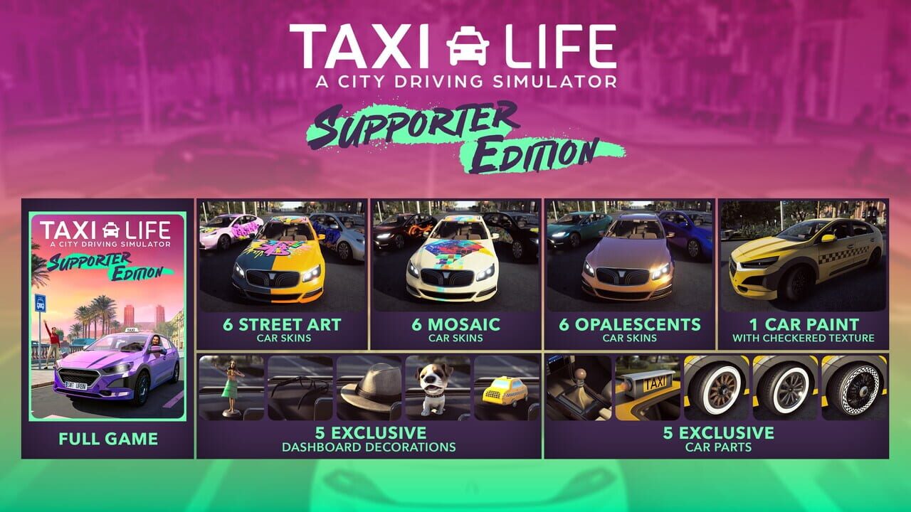 Taxi Life: A City Driving Simulator – Supporter Edition