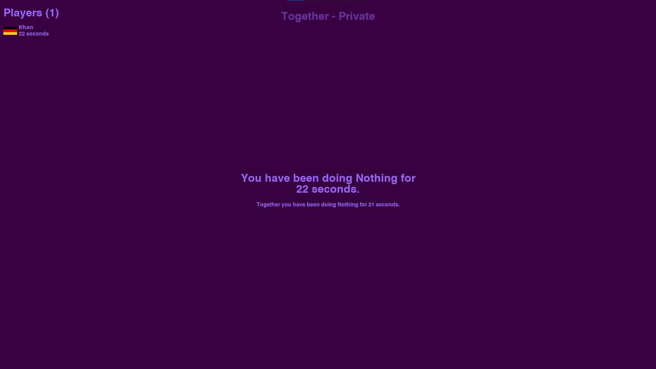 Nothing Together: Deep Purple Theme