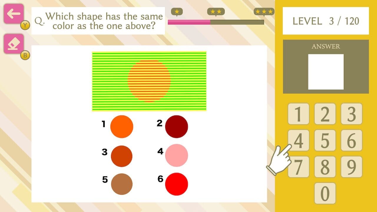 Simple Number-Based Color Sense IQ Test
