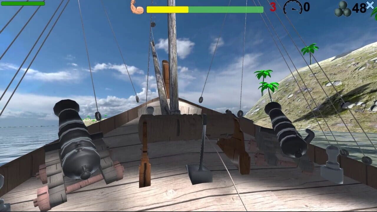 Pirates. Naval battle