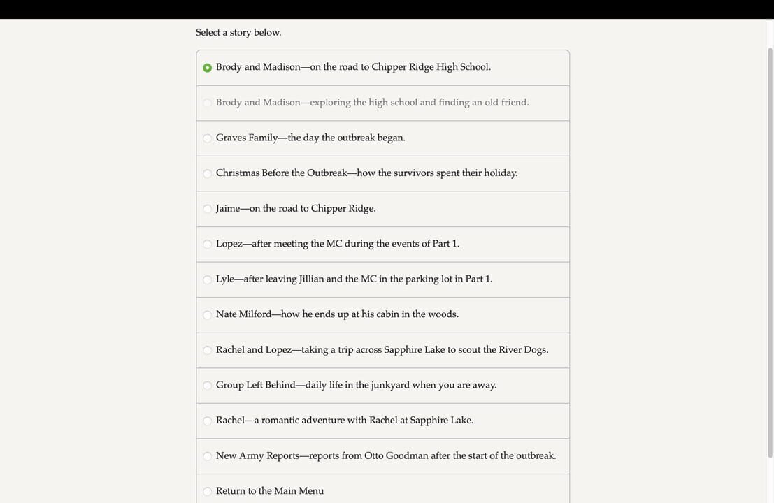 Zombie Exodus: Safe Haven – Side Stories 2