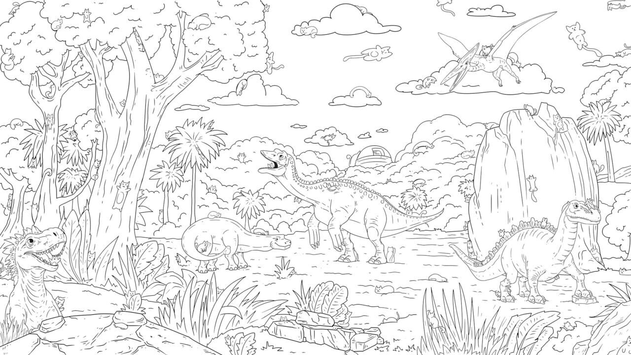 Hidden Dino Cats: Bonus Level