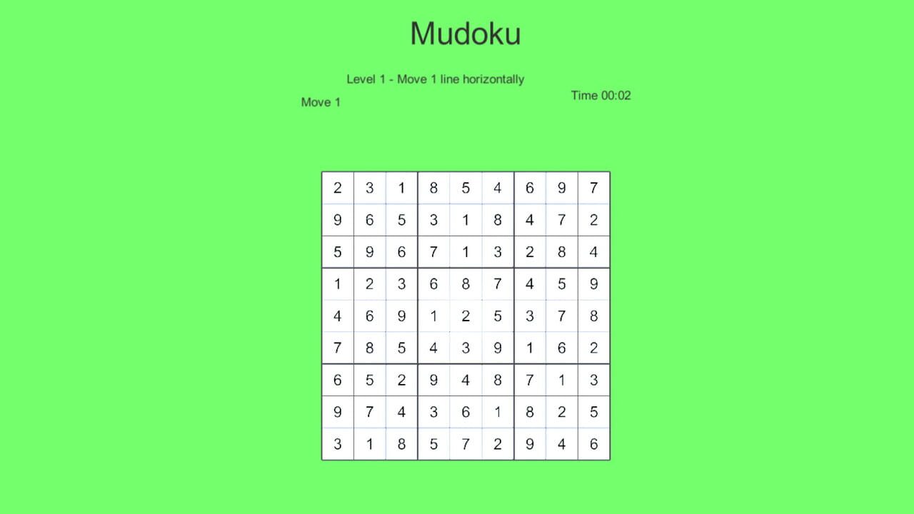 Mudoku: Next Sudoku