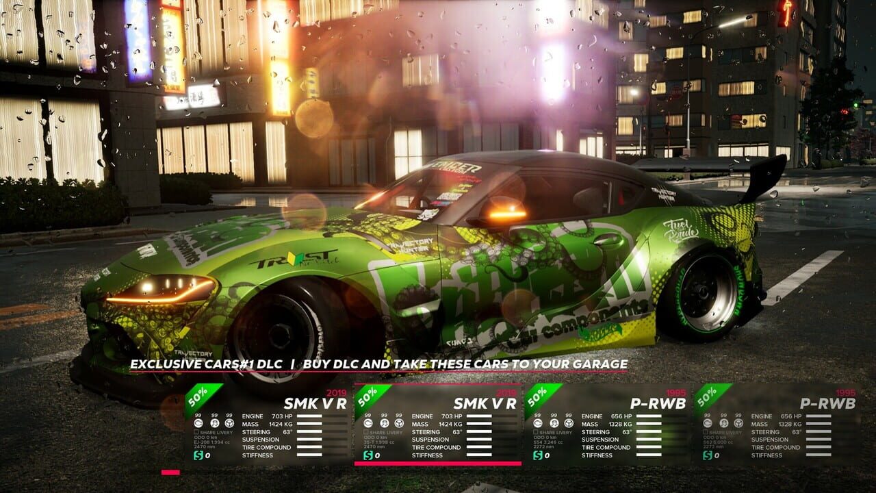 OverDrift Festival: Exclusive Cars Pack#1