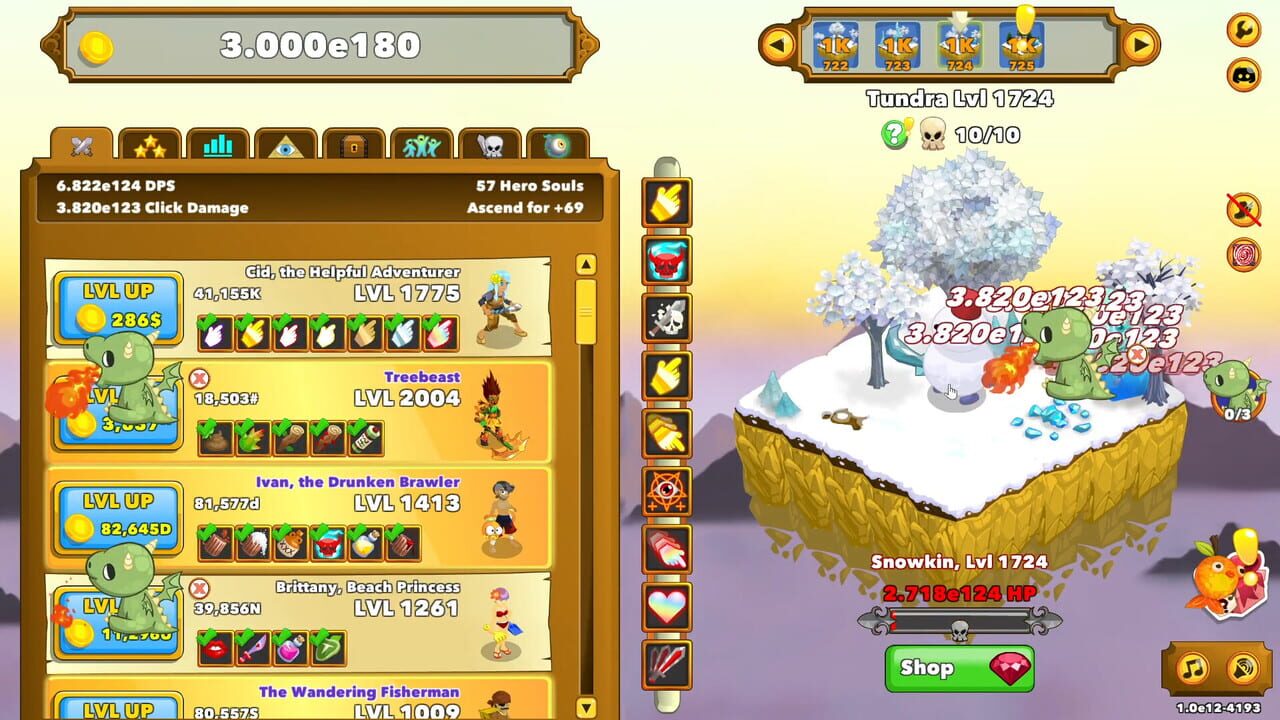 Clicker Heroes: Whelpling Auto Clicker
