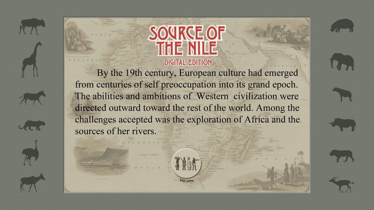 Source of the Nile: Digital Edition