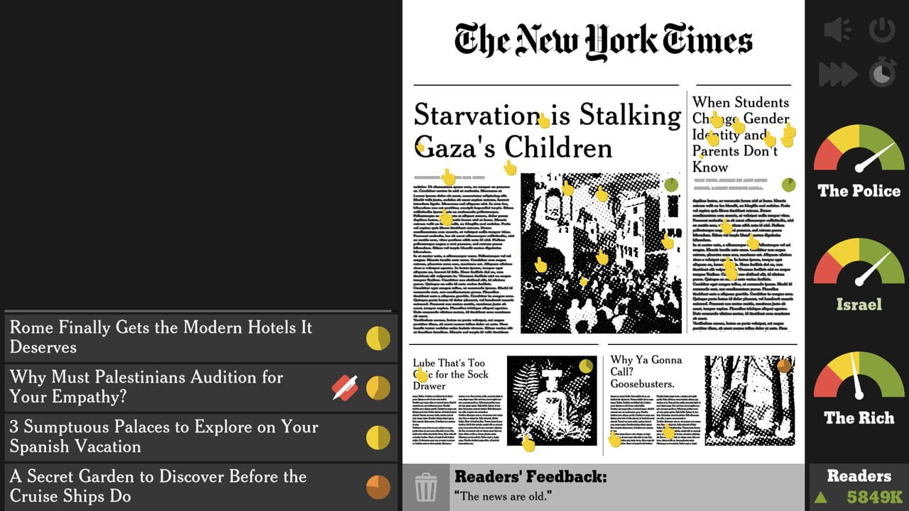 The New York Times Simulator