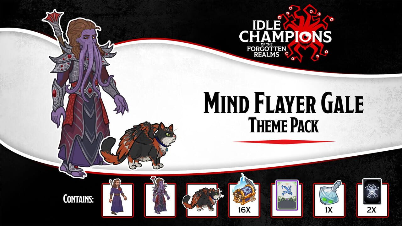 Idle Champions: Mind Flayer Gale Theme Pack