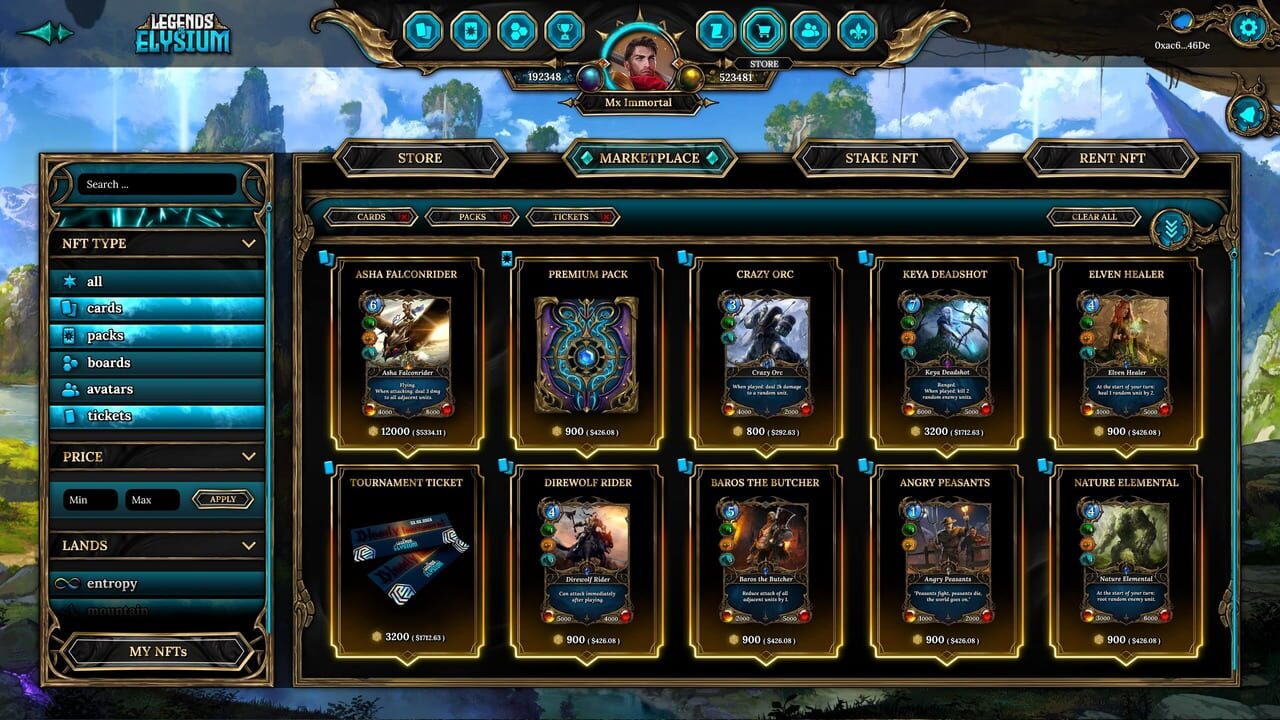 Legends of Elysium