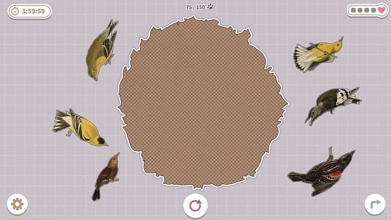 Brids Huddled Together