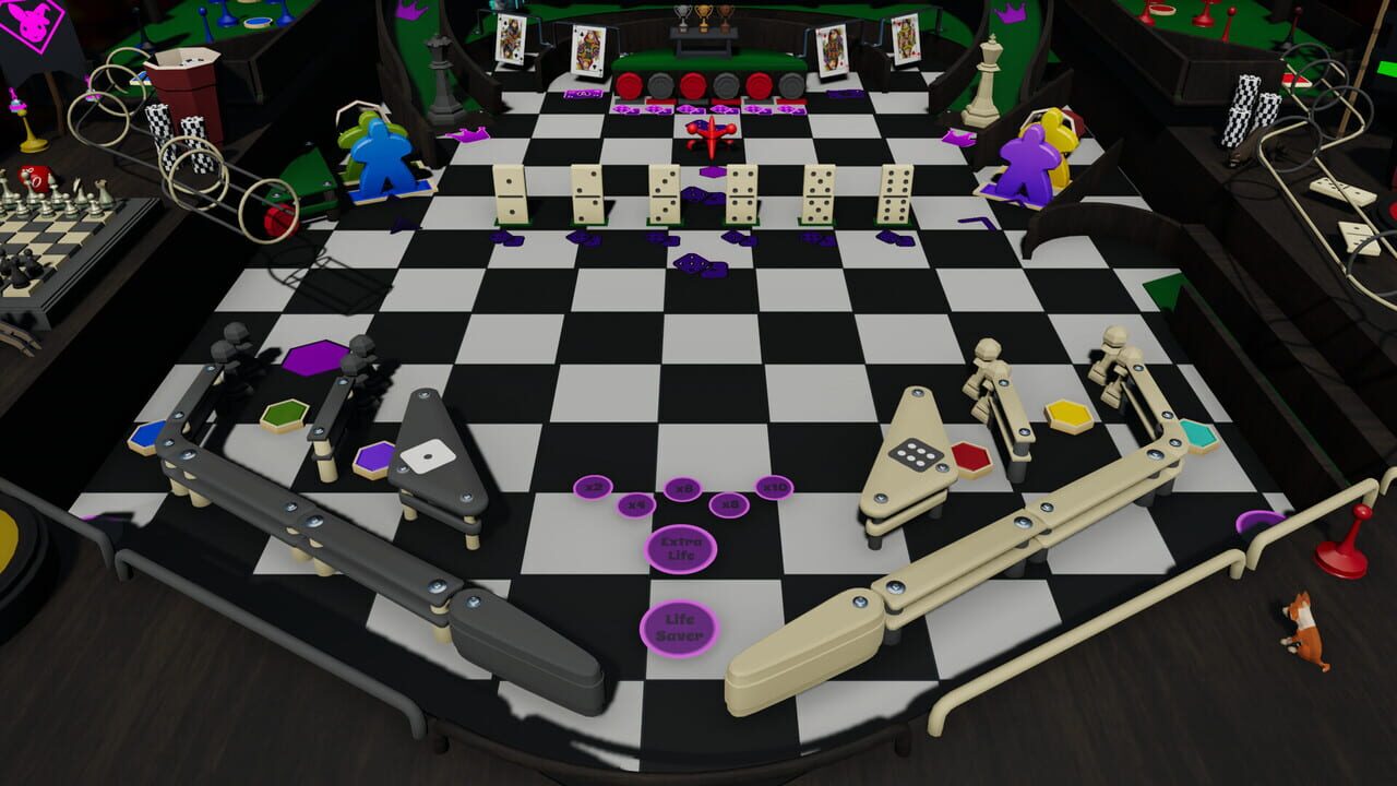 Roxy Raccoon’s Pinball Panic: Tabletop Terror