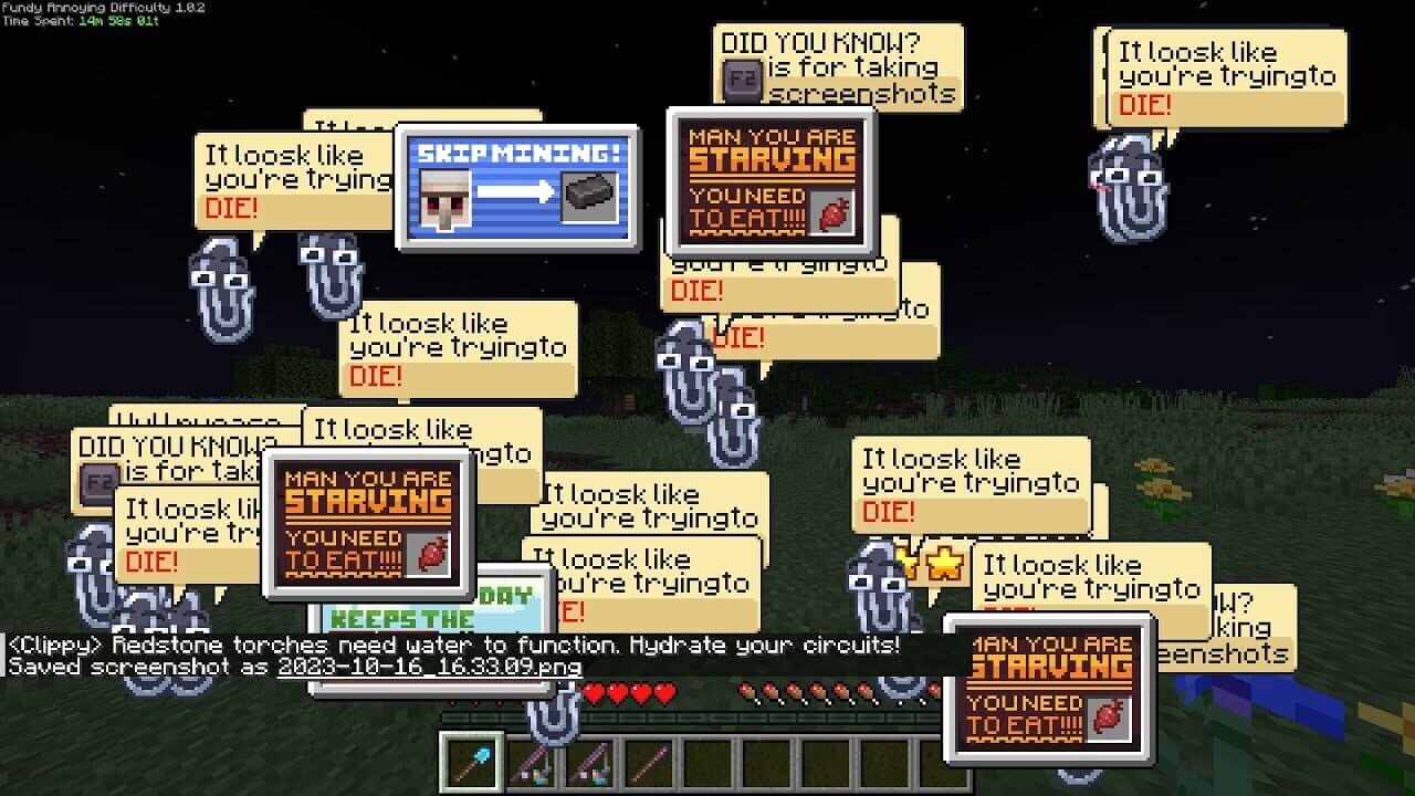 Minecraft: Annoying Difficulty
