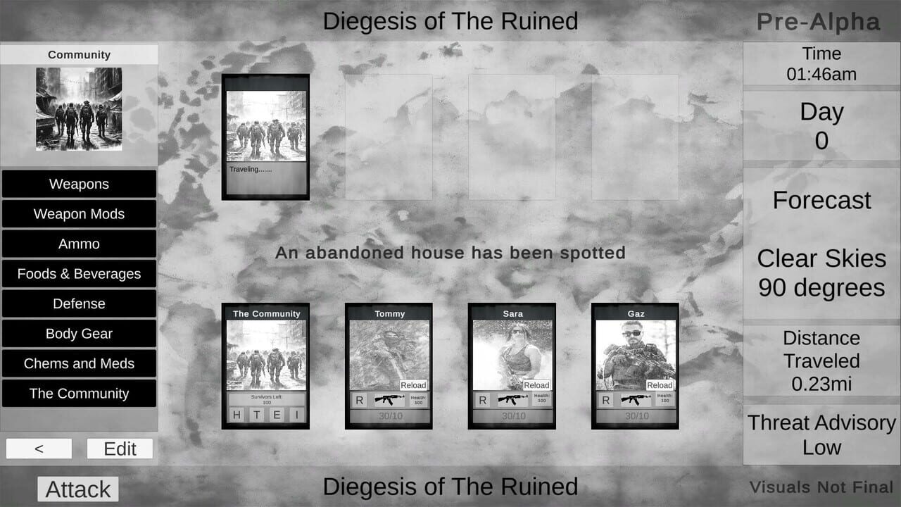 Diegesis of The Ruined