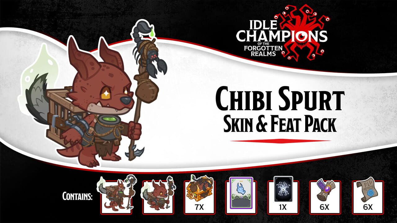Idle Champions: Chibi Spurt Skin & Feat Pack