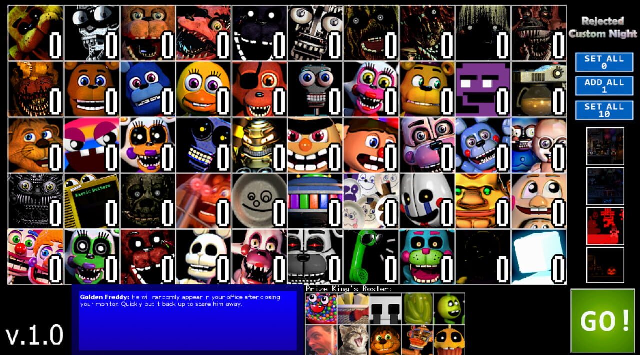 Rejected Custom Night