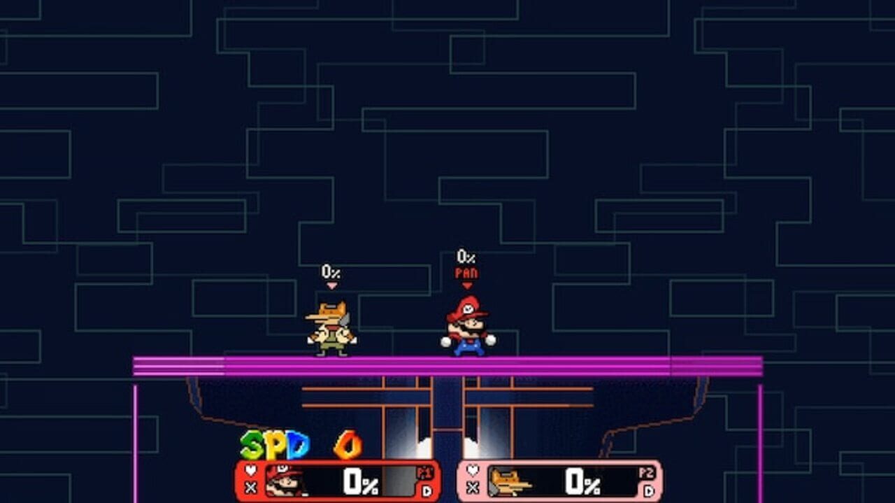 Rivals of Aether: Speedrunner Mario