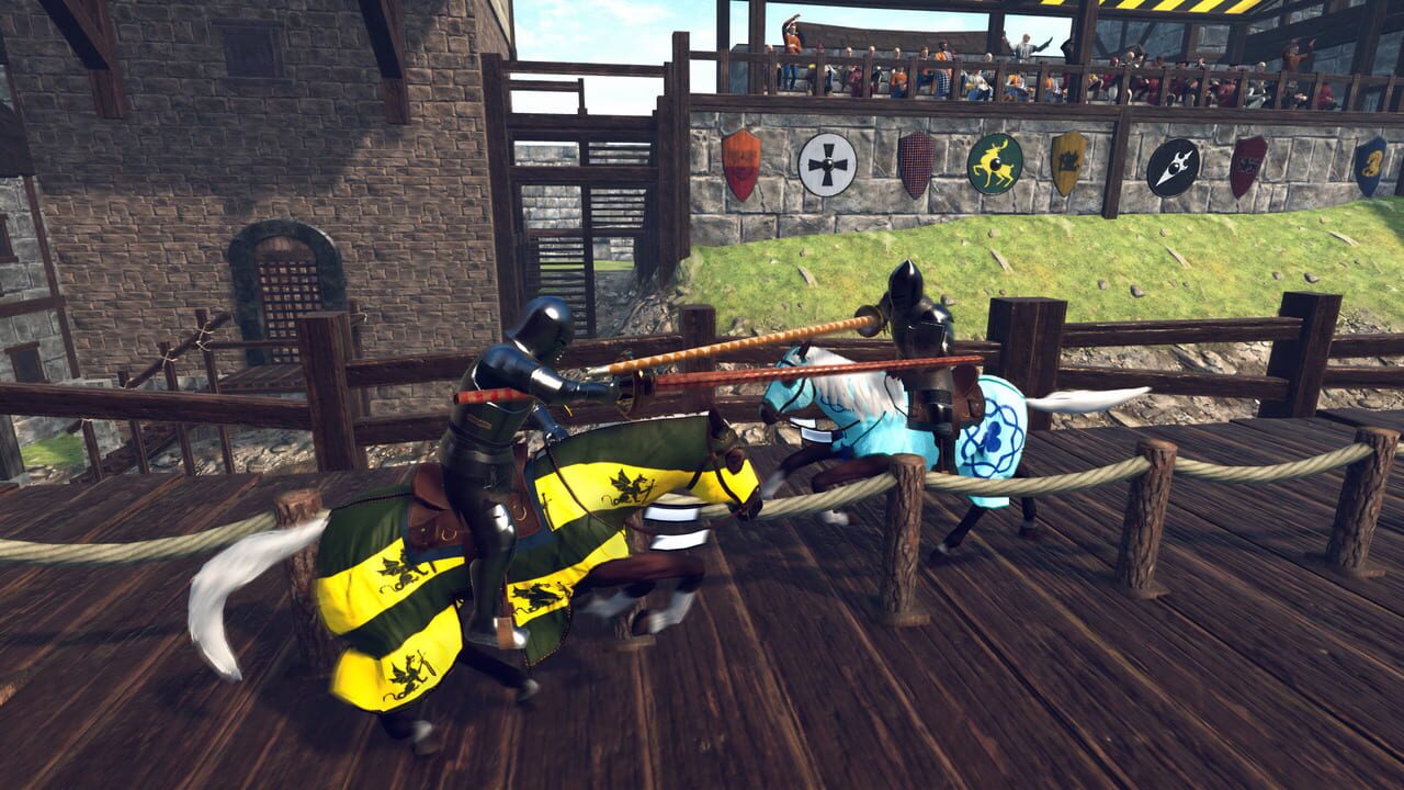 Mounted Knights Battle: Medieval Warrior Simulator