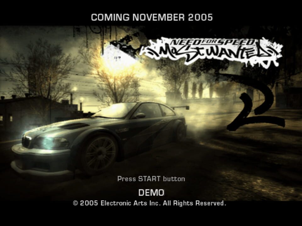 Need for Speed: Most Wanted Demo