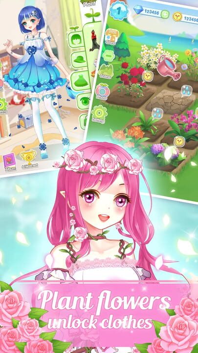 Garden Dressup Flower Princess