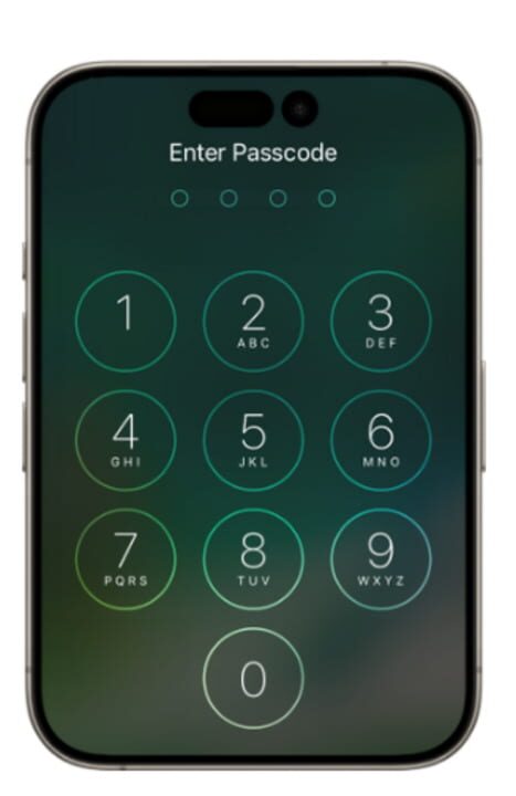 Enter Passcode