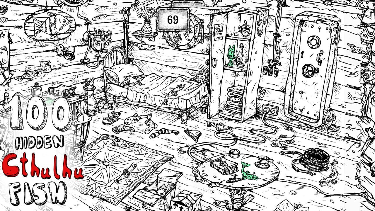 100 Hidden Cthulhu Fish