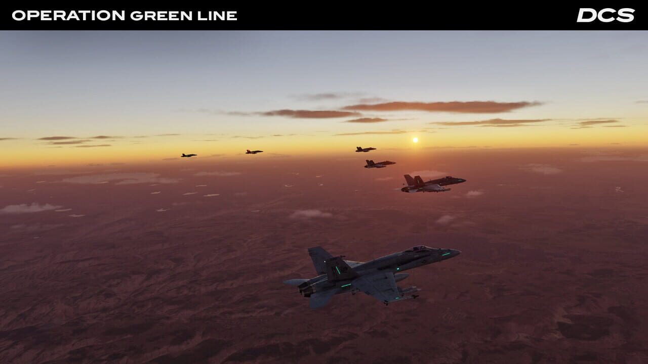 DCS World: F/A-18C Operation Green Line by BADGER633
