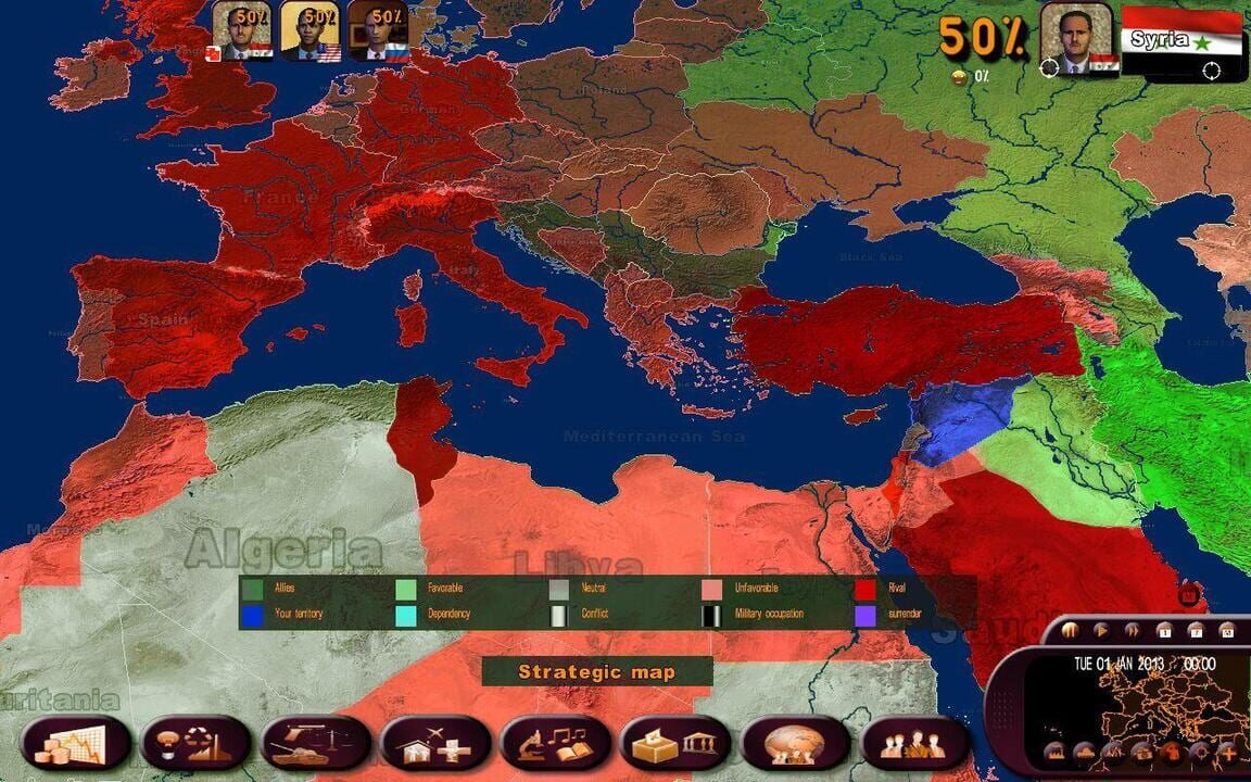 Geo-Political Simulator