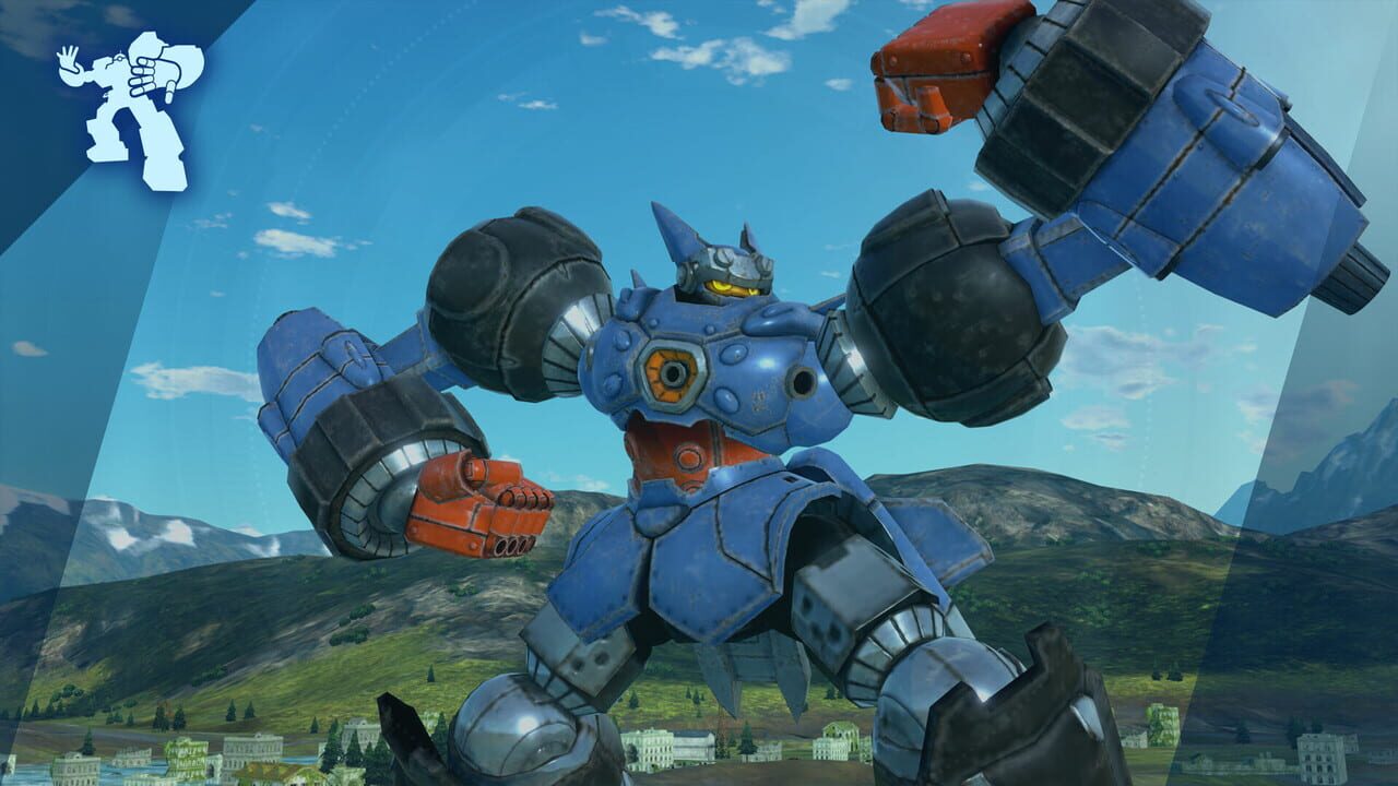 Megaton Musashi W: Wired – Victory Pose: Bodybuilder