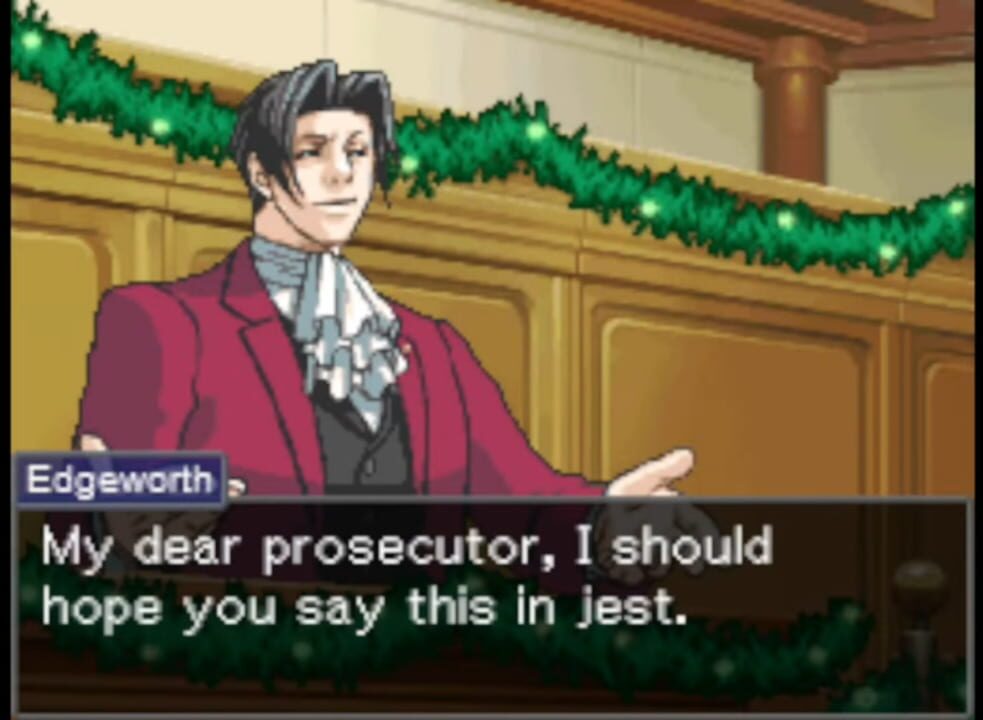 Miles Edgeworth: Ace Attorney 2 – Trial by Fire